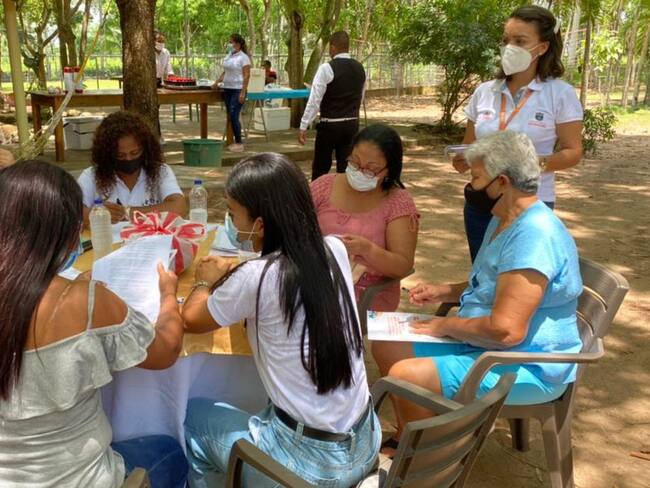 Mujeres del municipio de Santa Ana.