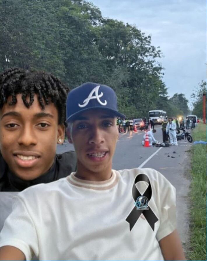 Dos de los tres fallecidos en el accidente de Turbo- foto tomada de El Reportero