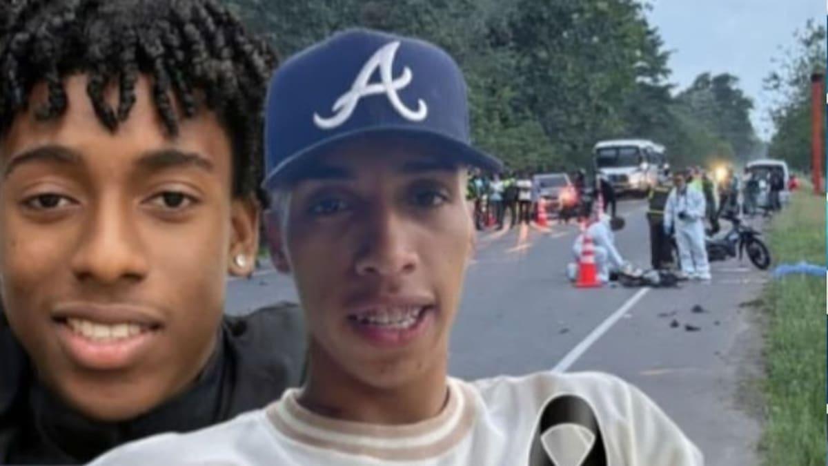 En la vía Turbo- Apartadó, dos motos chocaron y tres jóvenes fallecieron