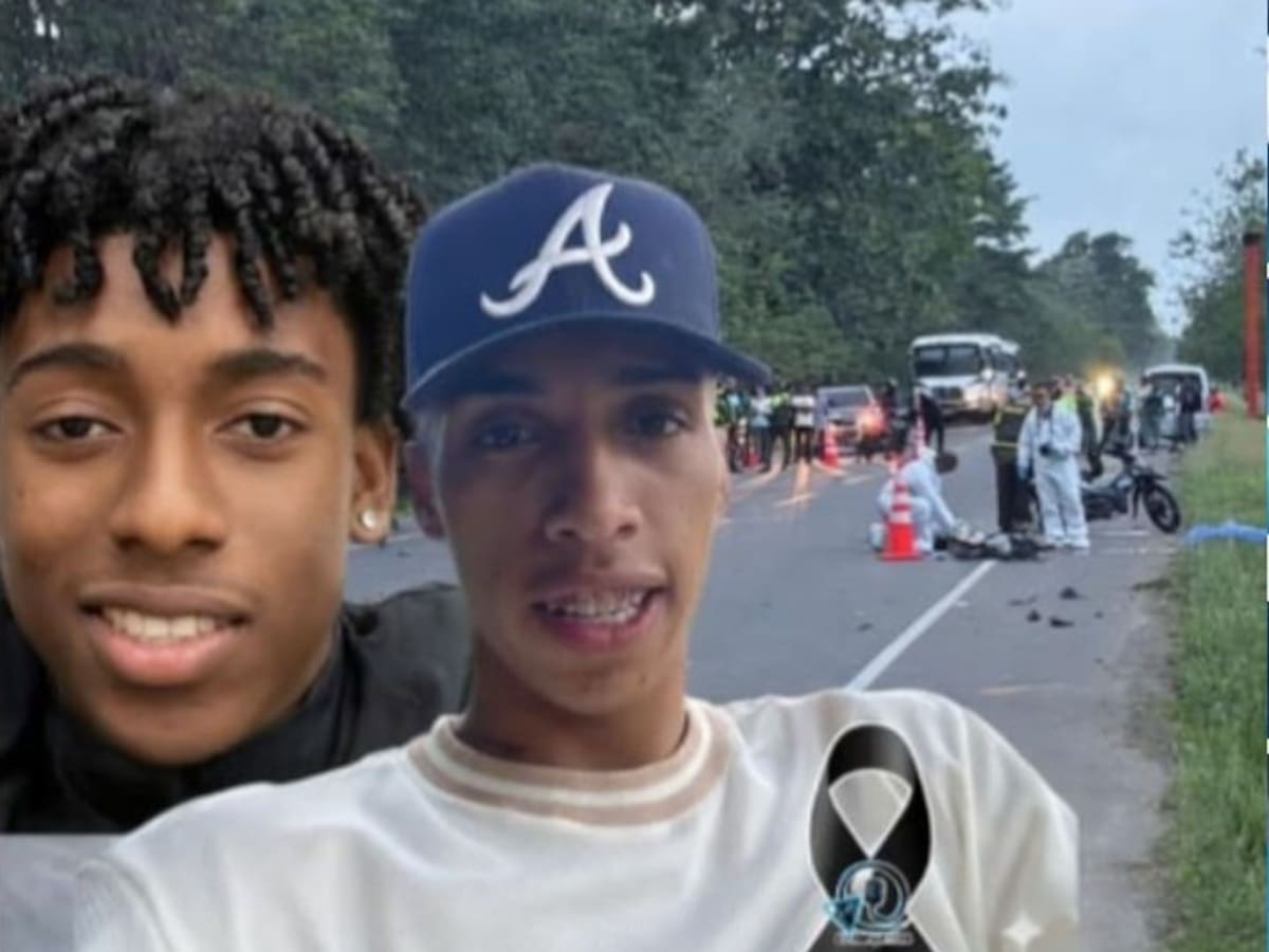 En la vía Turbo- Apartadó, dos motos chocaron y tres jóvenes fallecieron