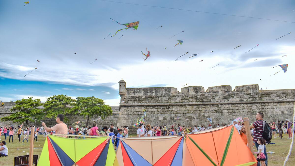 Distrito entregó recomendaciones para volar cometas o barriletes en Las Tenazas