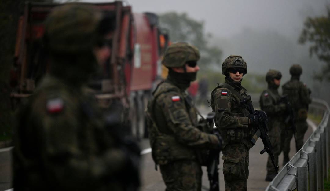 Tropas de la OTAN en Serbia.              Foto: Getty 