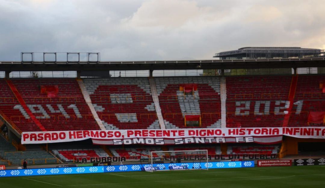 Independiente Santa Fe celebra sus años 80 años de fundación.