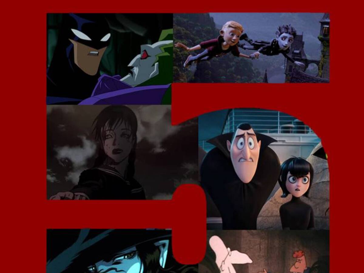 Top 5 de películas animadas sobre vampiros