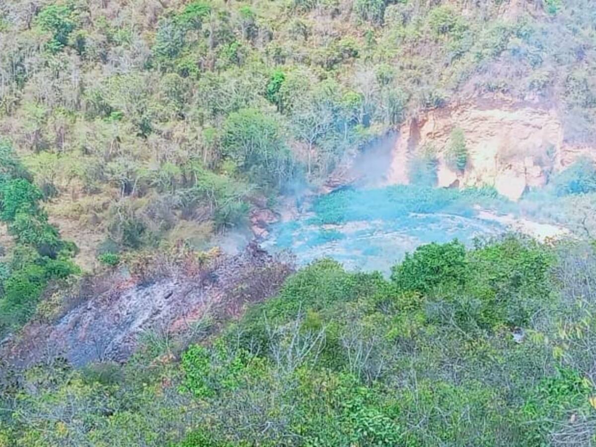 Nuevo incendio forestal en Bucaramanga, esta vez en la escarpa sur occidental
