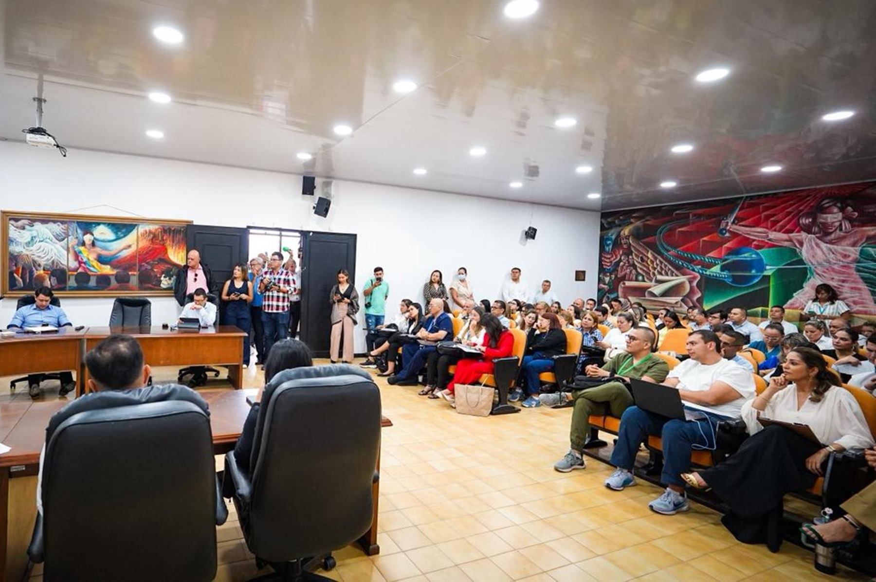 Audiencia ante el Tribunal Administrativo del Tolima