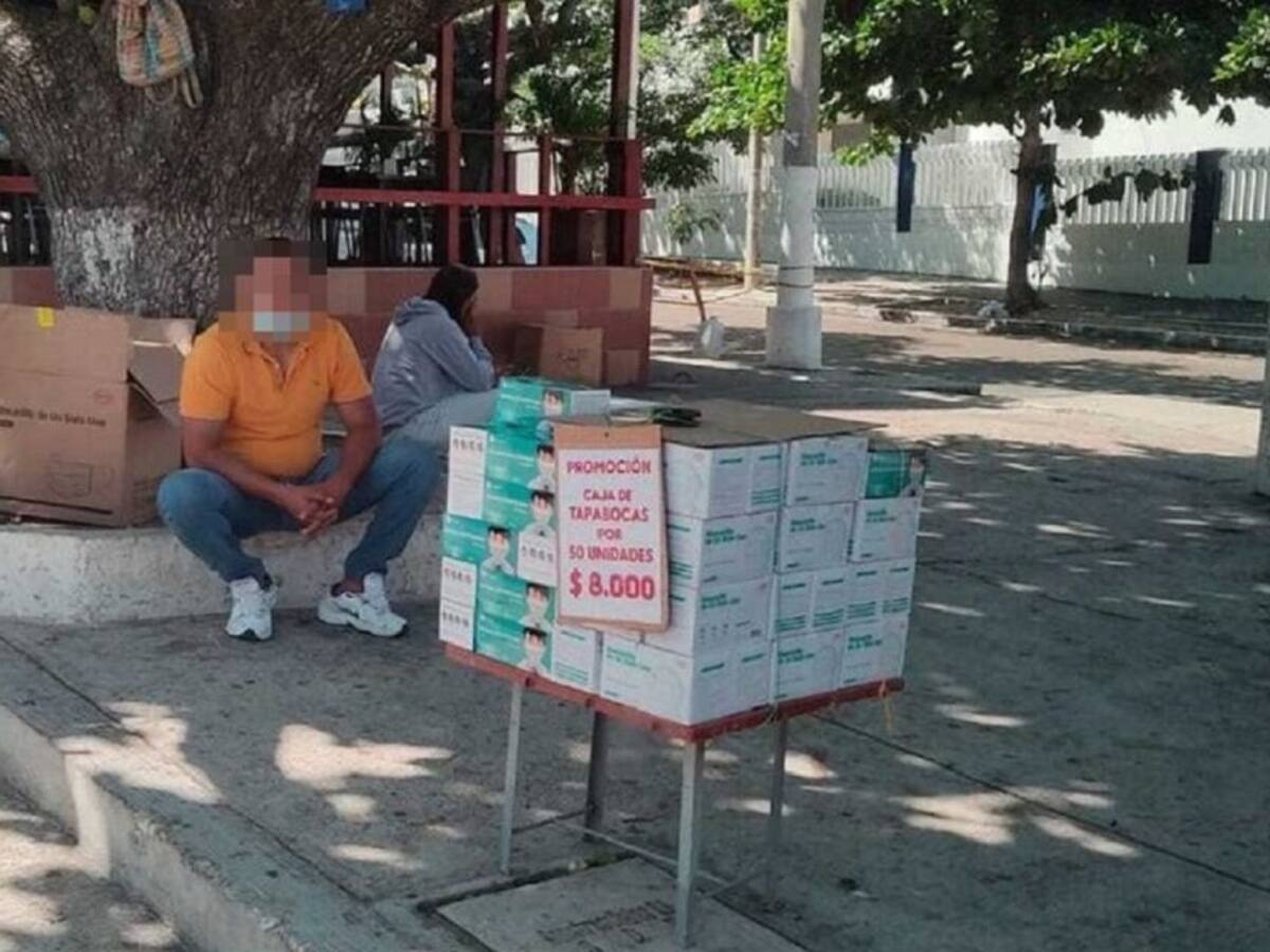 Cuidado con los tapabocas que venden en las calles