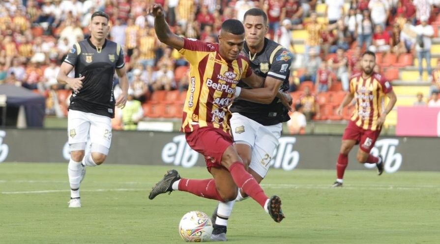 Deportes Tolima y Águilas Doradas en el partido por la fecha 3 de la Liga Colombiana / Colprensa