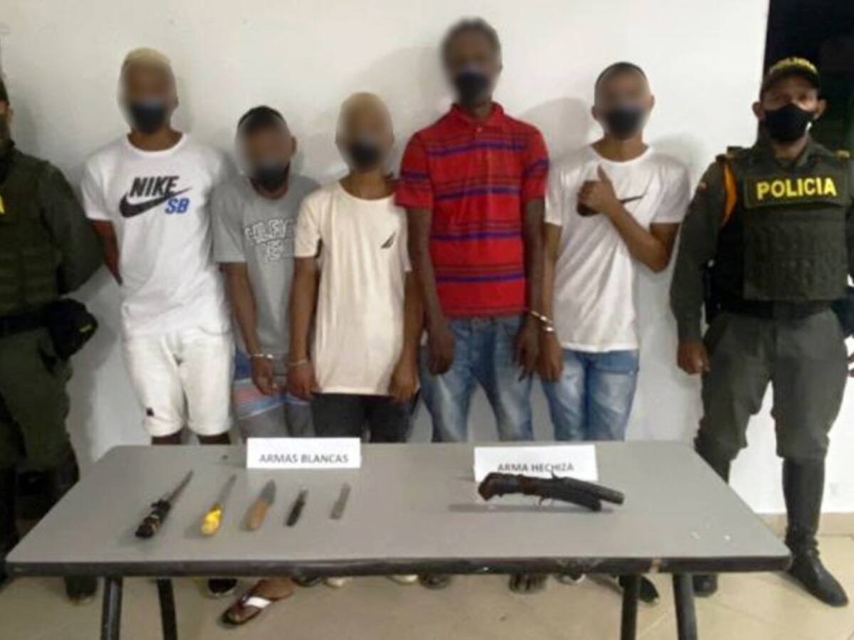 Policía de Cartagena desarticula banda de piratas terrestres en Santa Rosa