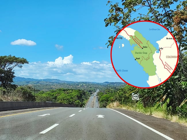 ¿Es posible conducir desde Colombia a Panamá? Esta sería la única forma de cruzar un vehículo. Getty Images