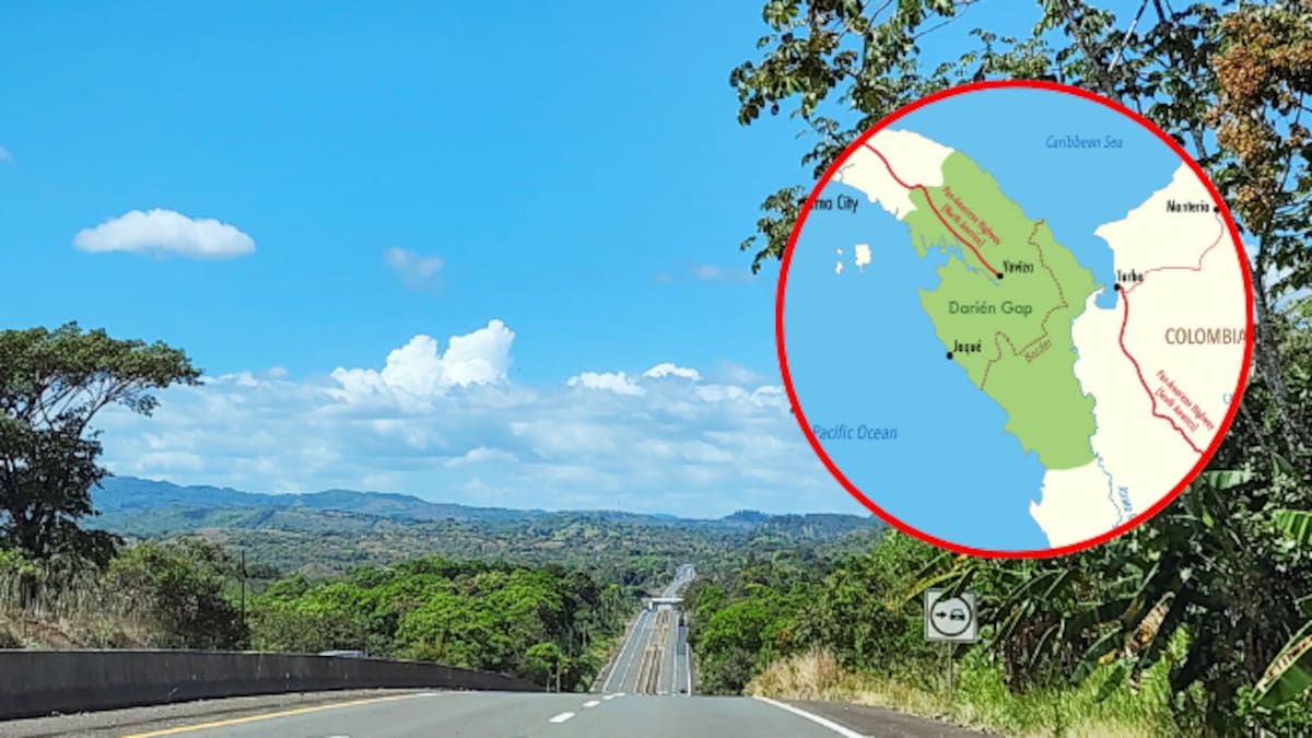 ¿Es posible conducir desde Colombia a Panamá? Esta sería la única forma de cruzar un vehículo