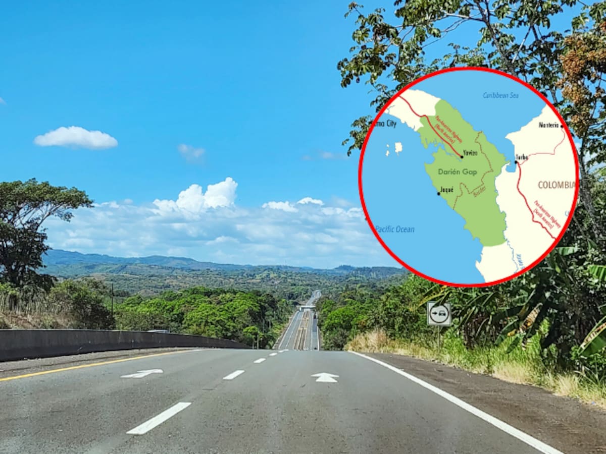 ¿Es posible conducir desde Colombia a Panamá? Esta sería la única forma de cruzar un vehículo