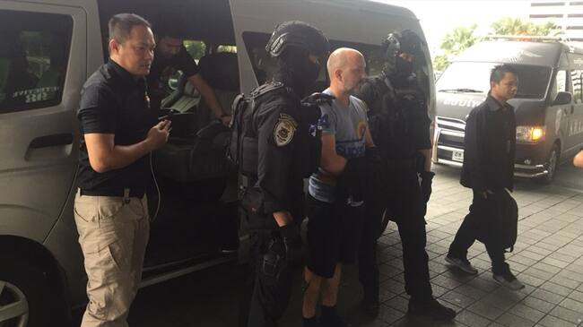 Capturado presunto líder de red que intentó sacar droga en 'narco jet'. Foto: Policía Antinarcóticos