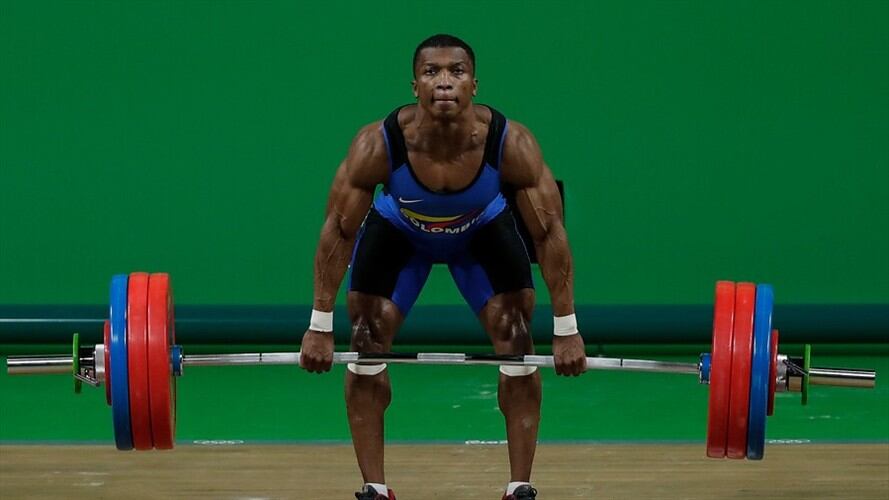 El colombiano Óscar Figueroa quien se llevó el oro. Foto: Colprensa