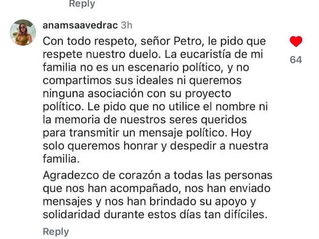 Captura de redes sociales