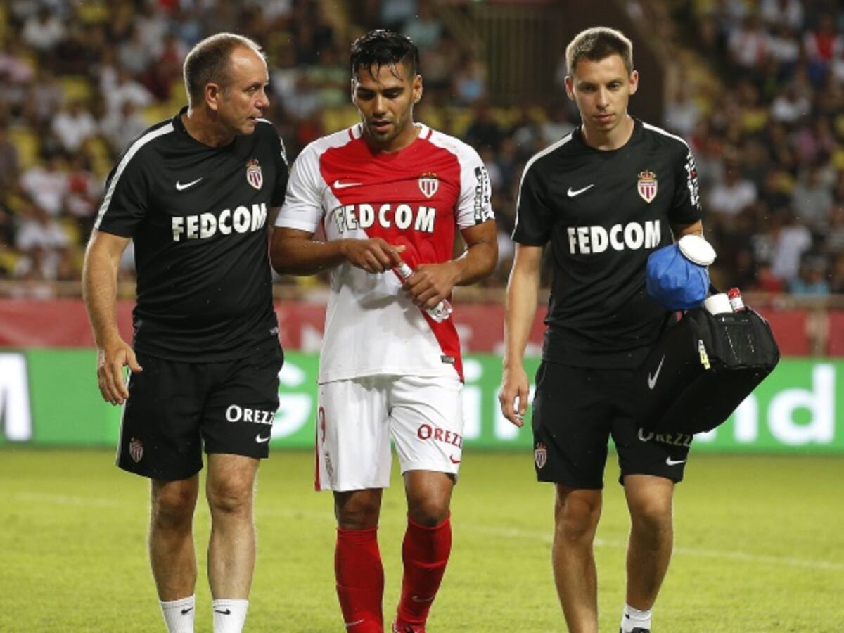 Falcao solo sufrió una contractura muscular y tendrá una semana de reposo