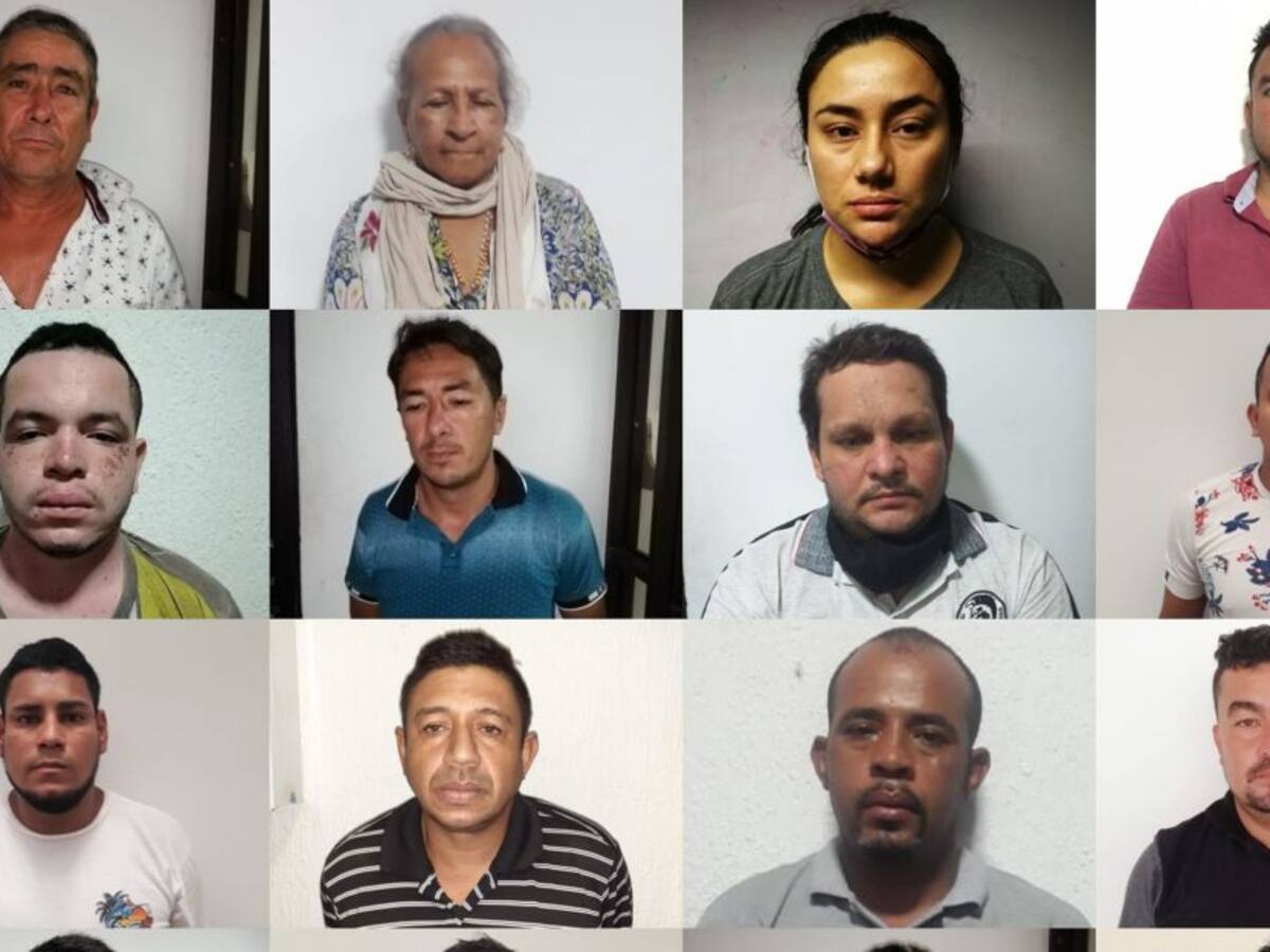 17 ‘Pachencas’ responsables de lavado de activos, extorsión y sicariato