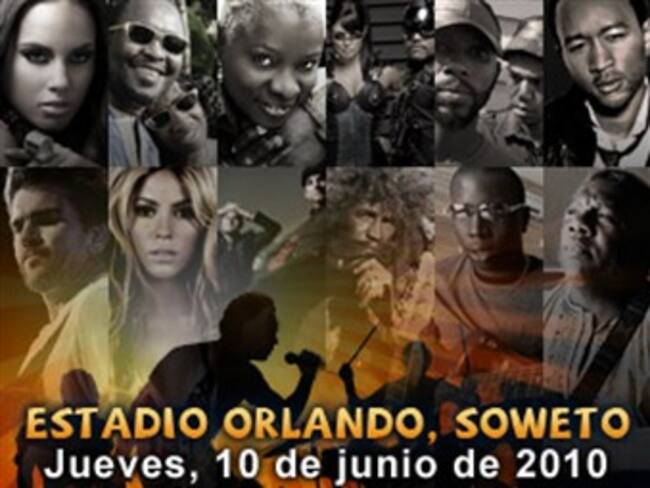 MUNDIAL/ FIFA confirma artistas para inauguración del Mundial Sudáfrica 2010