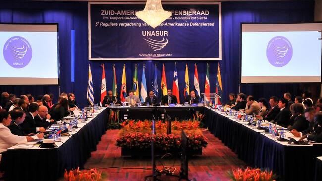 Consejo suramericano de defensa de Unasur.