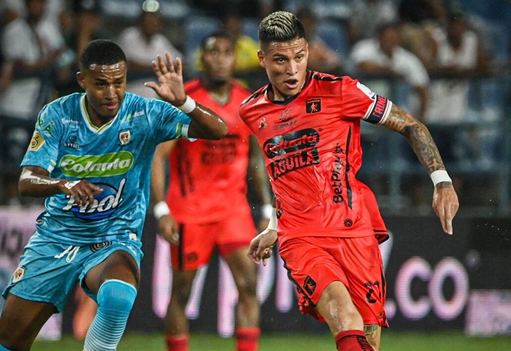 Duelo de Liga entre Jaguares de Córdoba y América de Cali / @AmericadeCali