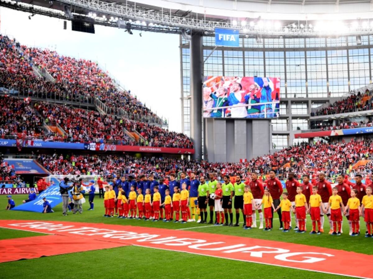 En imágenes, la victoria de Francia ante Perú