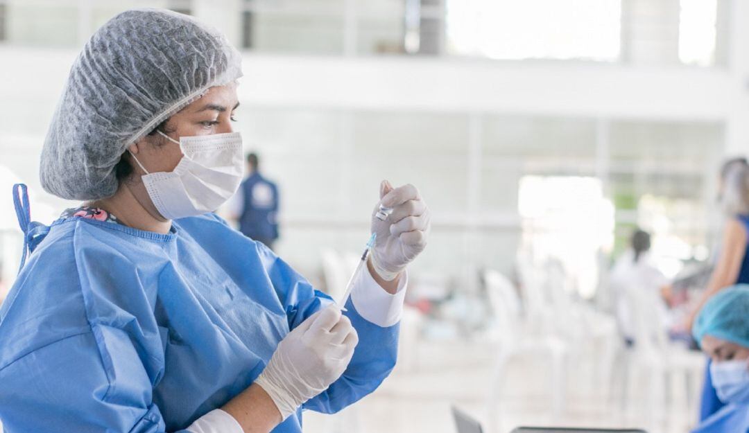 En Neiva el 46,61% cuentan con ambas dosis de vacuna Covid19.