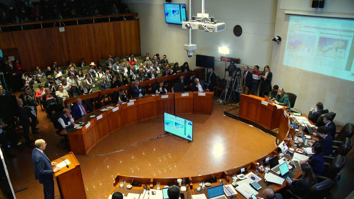 Magistrados escuchan a gobierno defender decreto de emergencia en La Guajira