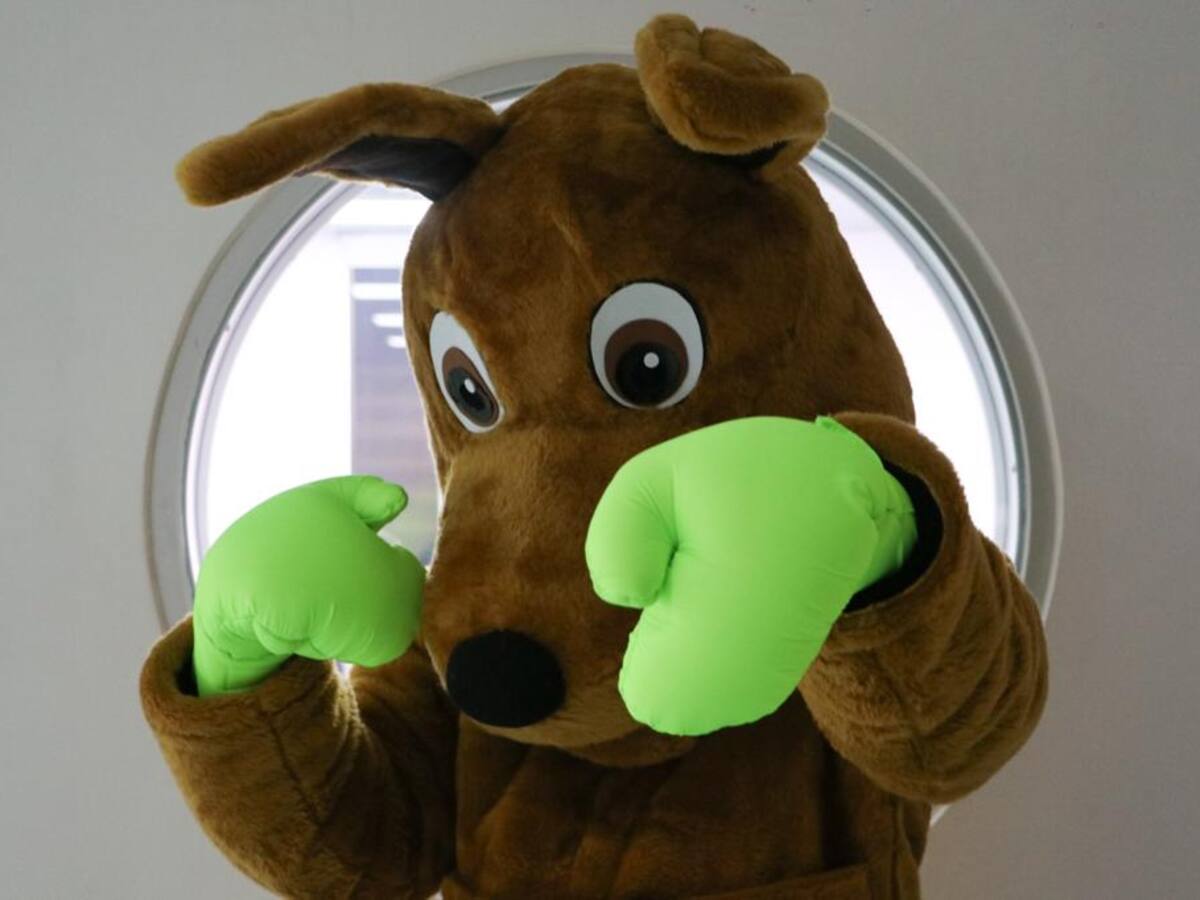 Conozca al “Happy Lara”; la mascota del candidato a la Alcaldía de Bogotá, Rodrigo Lara