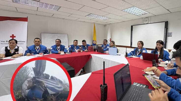 Siniestro aéreo de Satena: Avanza sala de crisis de la Cruz Roja desde Cúcuta