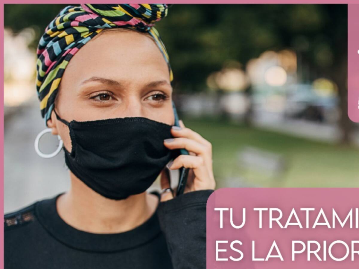 En la lucha contra cáncer de mama 'Ve a tiempo, que el Covid no te detenga'