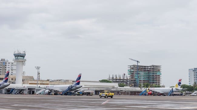 Durante el mes de diciembre, se movieron por este aeropuerto 581.140 pasajeros, la cifra más alta registrada en todo el 2021