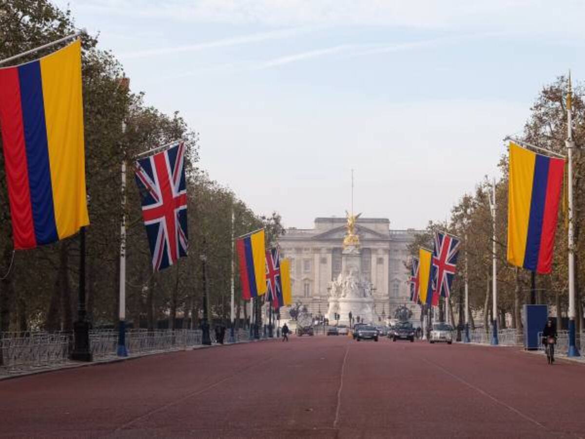 El Palacio de Buckingham ultima los detalles para la recepción del presidente Santos