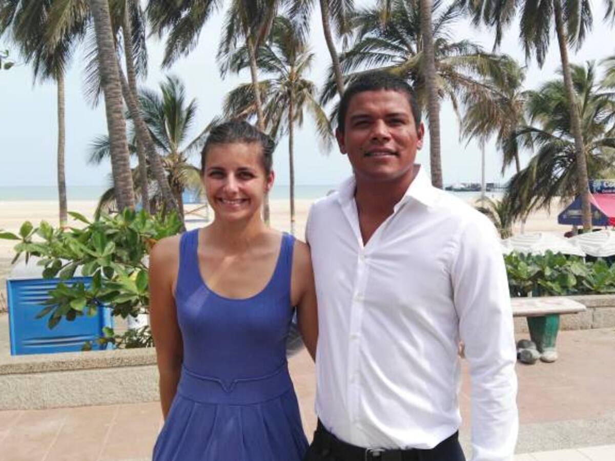 A esta pareja colombo alemana, los enamoró el kitesurf y los unió La Guajira