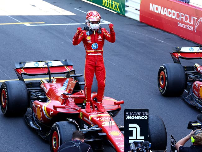 Charles Leclerc, ganador del Gran Premio de Mónaco 2024 / Getty Images