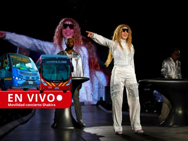 EN VIVO | Movilidad por concierto Shakira HOY 26 de febrero en Bogotá TransMilenio, cierres y más