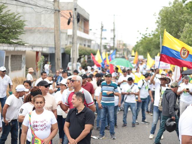 El magisterio de Córdoba fue convocado a la jornada nacional de paro.