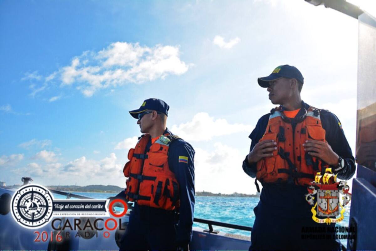 Armada Nacional cuidando la soberanía nacional