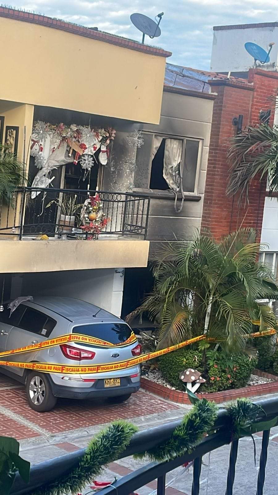 Tres personas afectadas, por incendios estructurales.