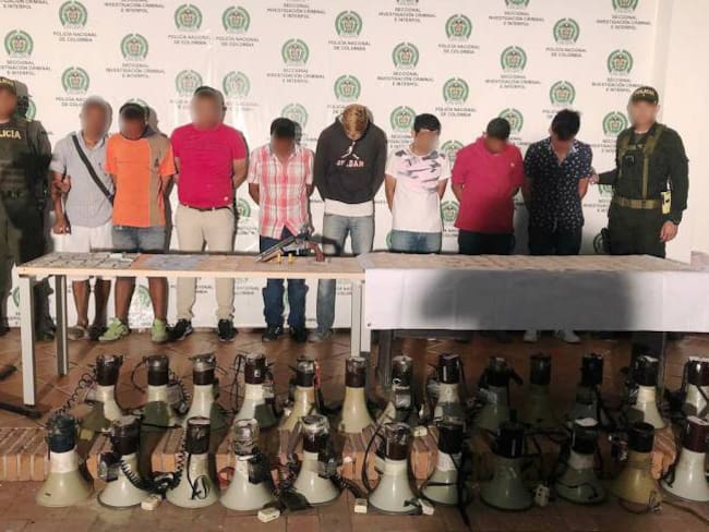 Doce personas capturadas en operativos contra el chance ilegal en Cartagena