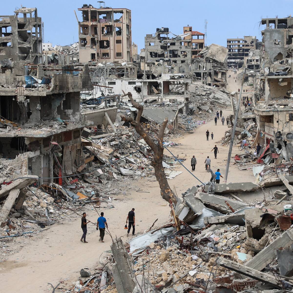 OIT: casi el 100% de la población en Gaza vive en la pobreza