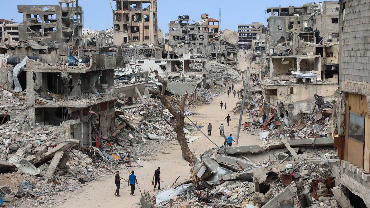 OIT: casi el 100% de la población en Gaza vive en la pobreza