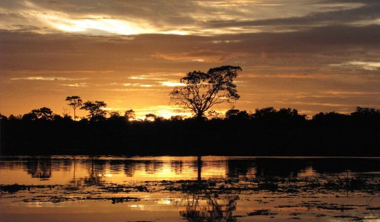 El alojamiento en la Reserva Natural Irapai.
