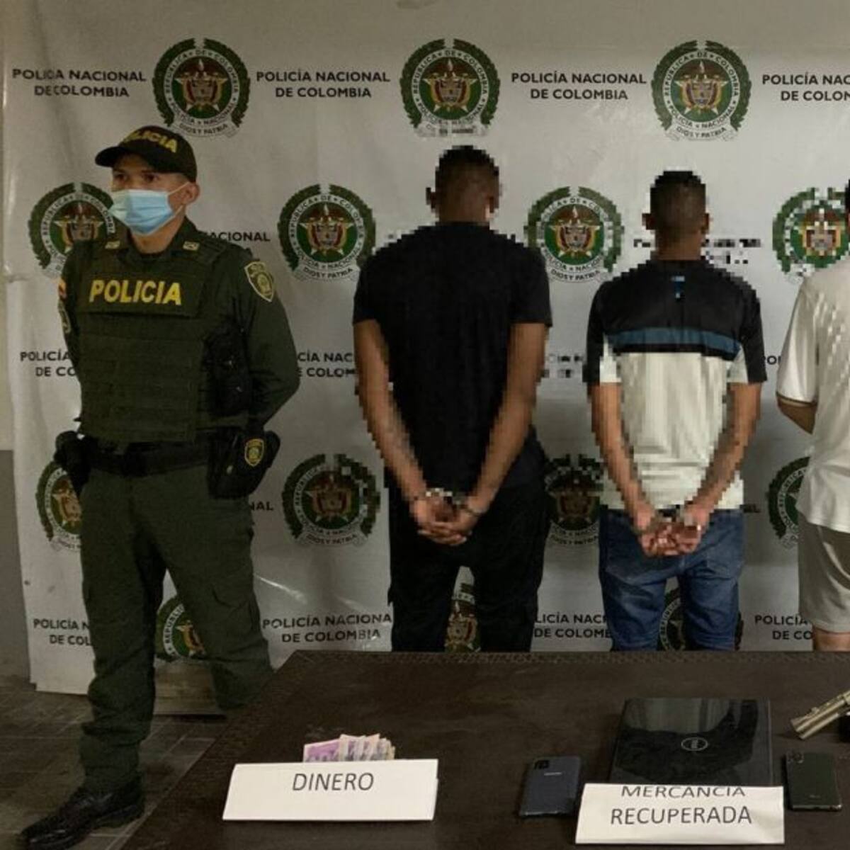 Capturan a cuatro delincuentes en Melgar, Tolima