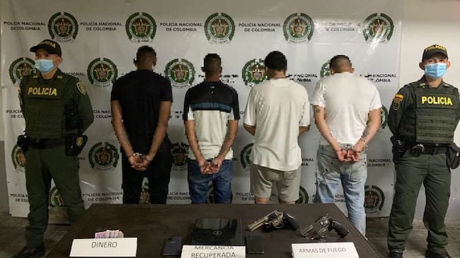 Capturas en Melgar, Tolima