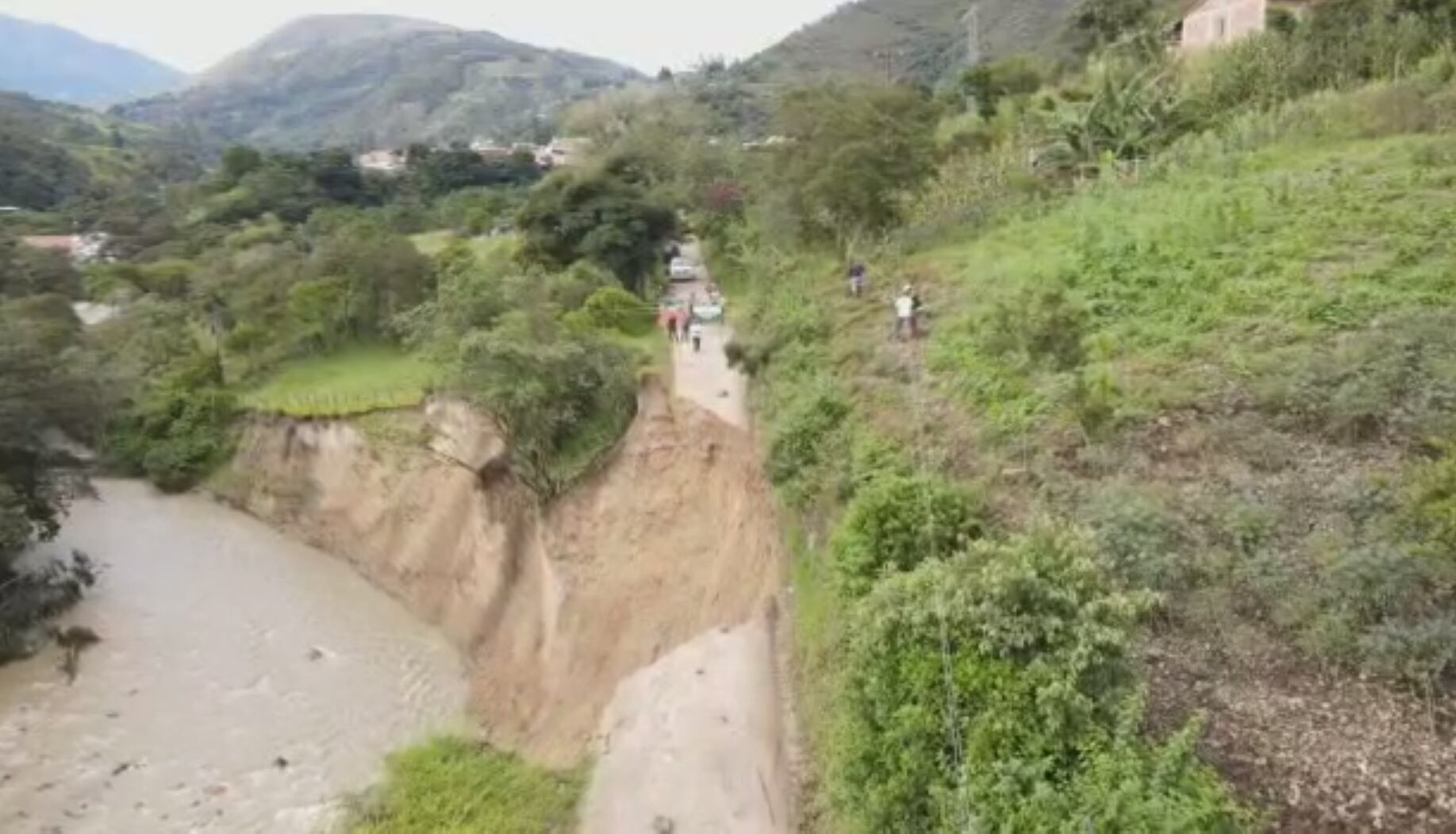 Así quedó la troncal Onzaga – San Joaquín