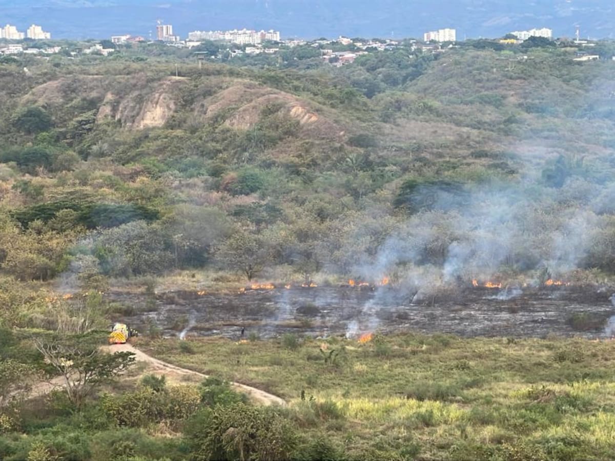 Aumenta el riesgo de incendios forestales en el Huila