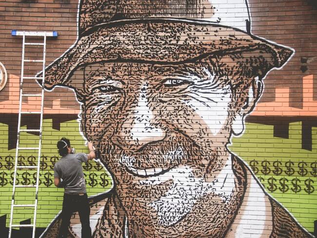 En los murales se desarrollaron tres temáticas: Mujer y perspectiva de género, cerros orientales y Bogotá contrastada.