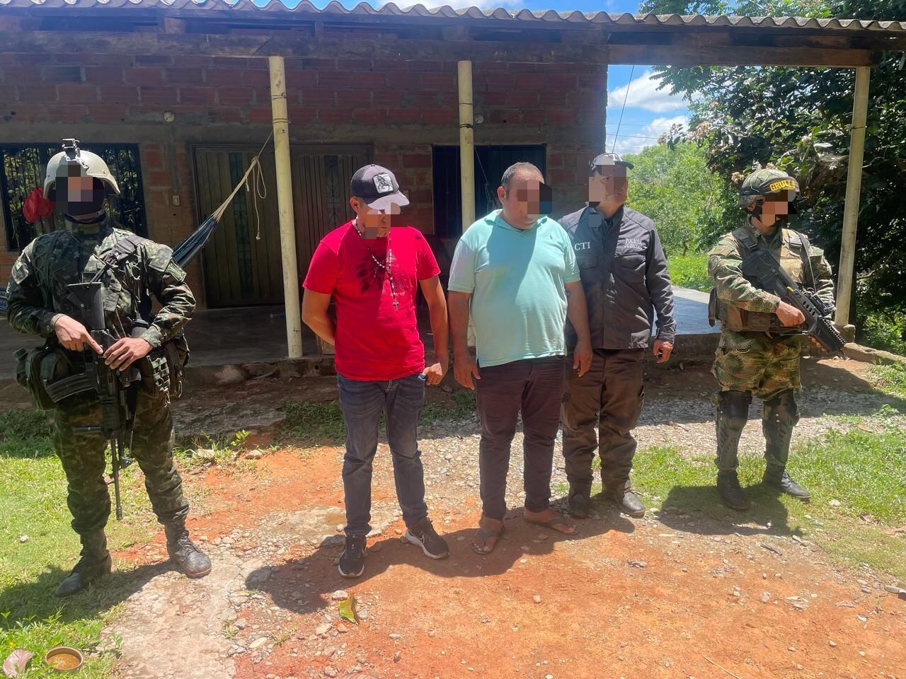 Capturan cabecilla del Clan del Golfo en el Bajo Cauca. Foto: Cortesía: Ejército Nacional de Colombia