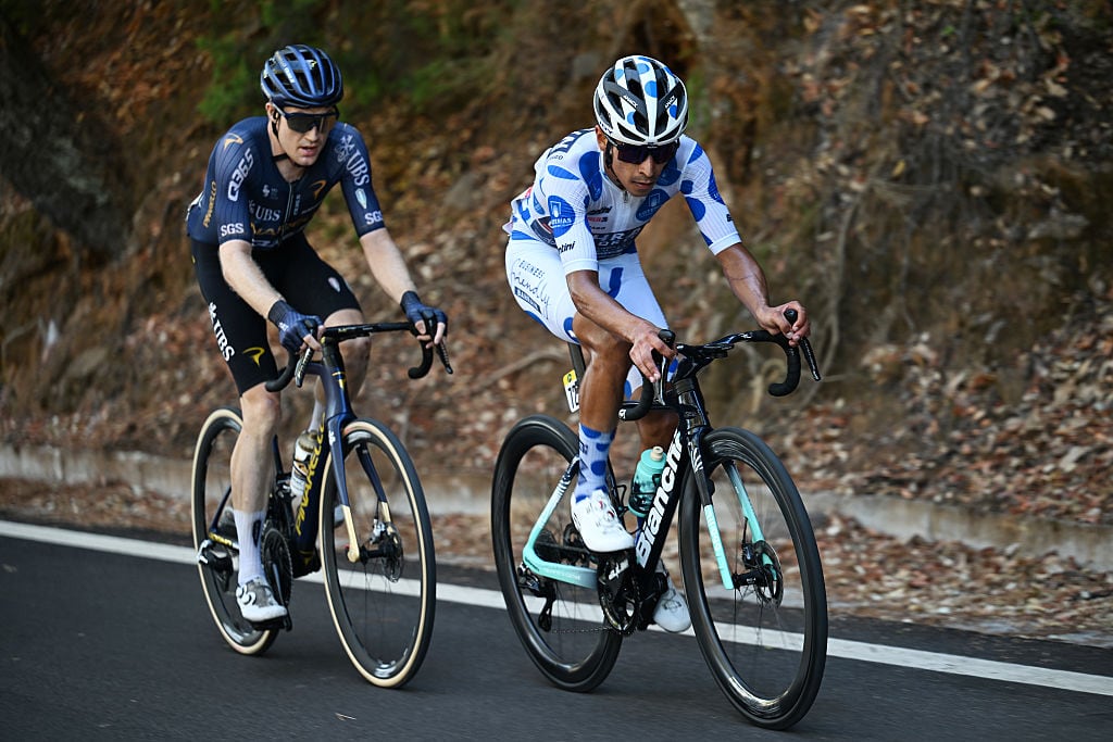 Vuelta 2026 etapa 20 EN VIVO: Santiago Buitrago lucha por ganar la clasificación de la montaña. (Photo by Tim de Waele/Getty Images)
