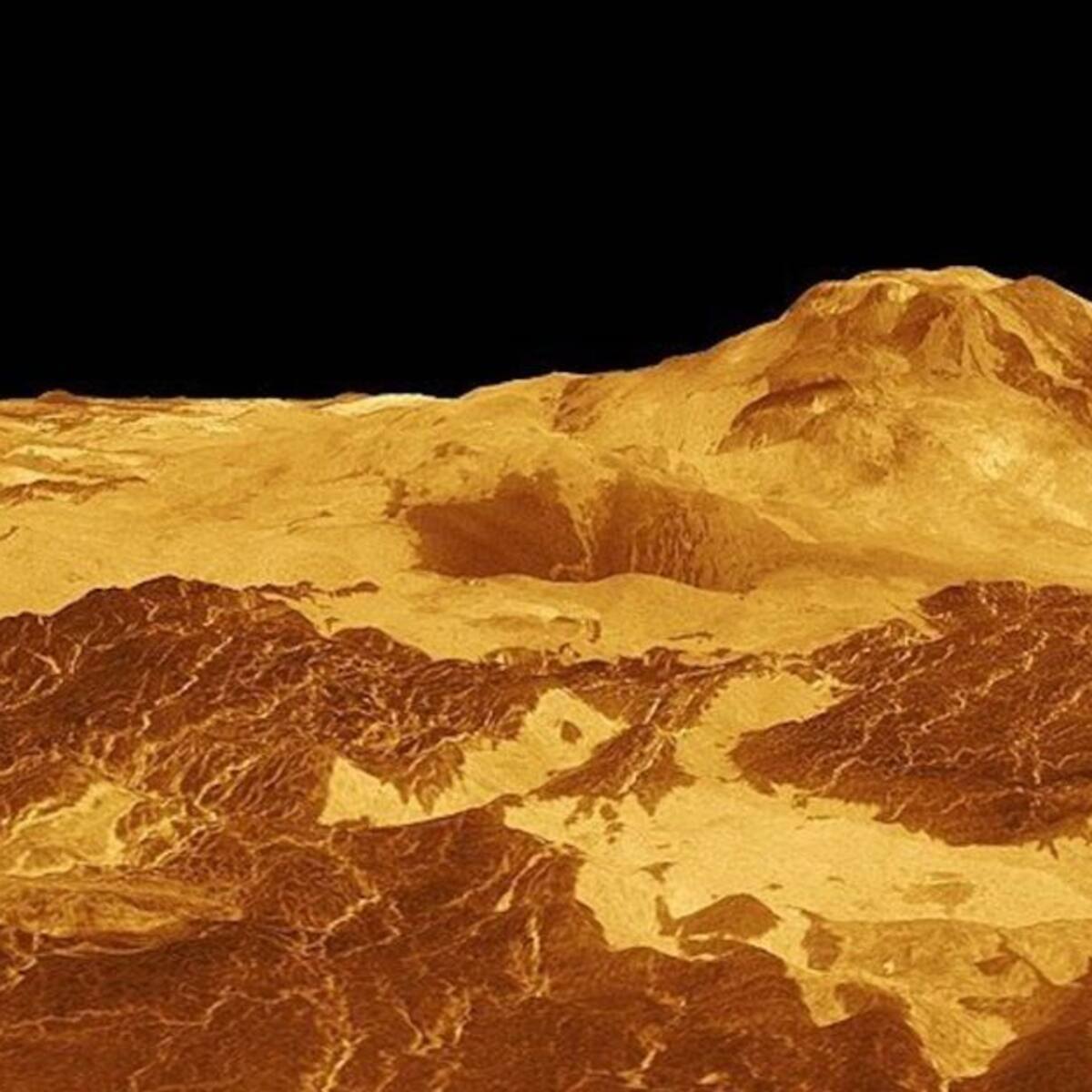 Venus conserva decenas de volcanes activos